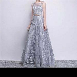 Evening Dress Elegant Banquet Floor-Length Long